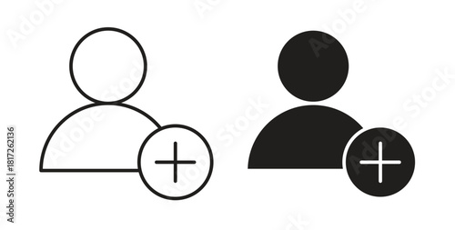 Following icon. filled flat sign for mobile concept and web design