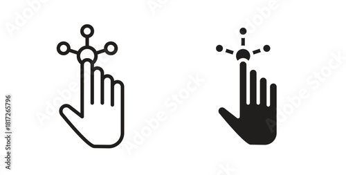 Interactive icon. filled flat sign for mobile concept and web design