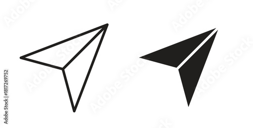 Navigation icon. filled flat sign for mobile concept and web design