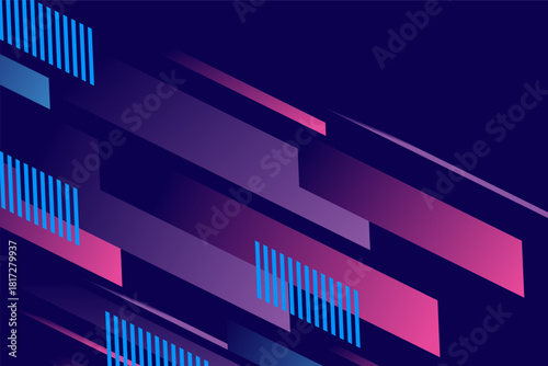 Cyber ​​wave gradient background elements form smooth flowing shapes with soft edge transitions.