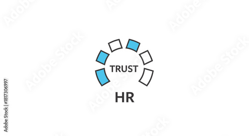 Abstract Concept Representing Trust and Human Resources within a Business Setting