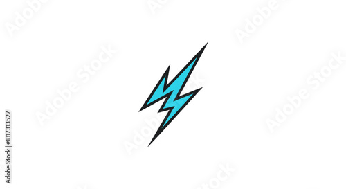 Abstract Electric Bolt Graphic Design For Modern Branding And Logo Creation