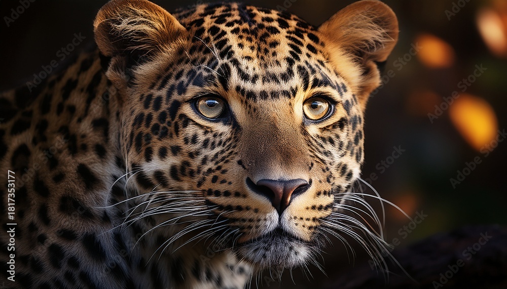 Fototapeta premium Leopard Portrait