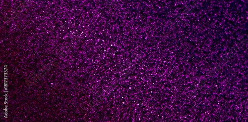 Purple violet celebration background. Starry night sky. Galaxy space background. Glowing stars in space.