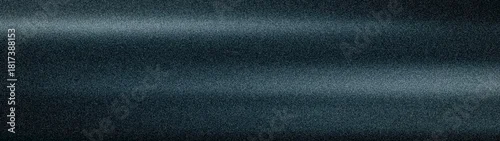 Panel kuchenny z motywem Sleek, dark abstract background in deep slate blue-grey, featuring horizontal light gradients and a heavy, uniform digital speckled grain noise texture