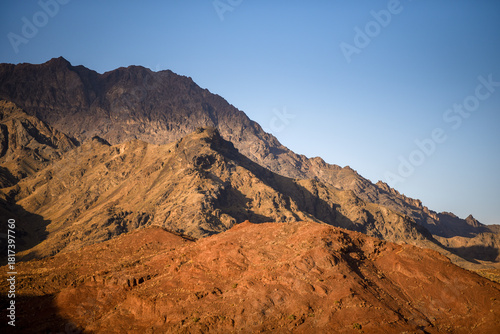 sunrise in the mountains