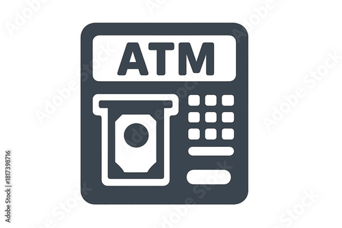 Automated teller machine dispensing cash during a withdrawal transaction