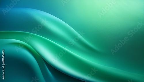 Abstract Blue Green Background With Smooth Gradient Colors And Soft Texture Abstract Blue Green Background Texture Gradient