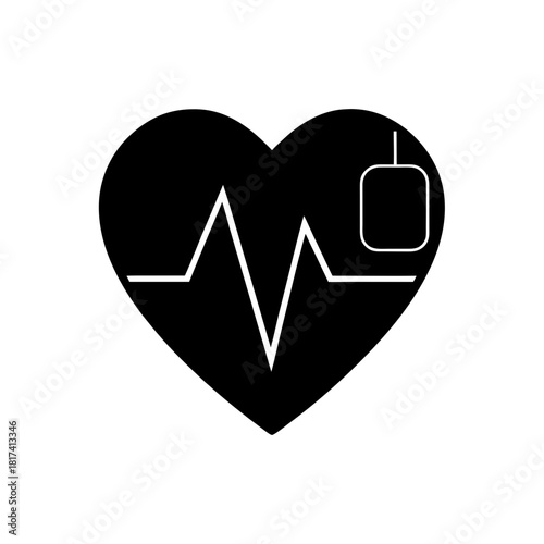 A detailed silhouette of a black cat with bright yellow eyes isolated on a transparent background showcasing its sleek form and piercing gaze isolated on transparent background