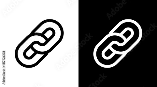 Link With Icon Set Design