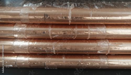Copper pipes for plumbing and hvac system material