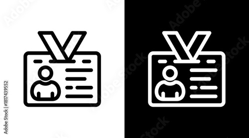 Identification With Icon Set Design