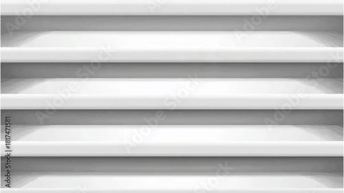 Gray Concrete Wall with Horizontal Grooves

