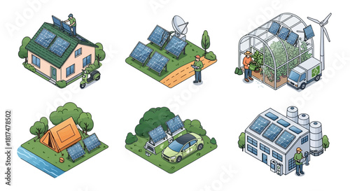 Solar Energy and Sustainable Living Exploring Renewable Power Options for Eco-Friendly Habitats and Solutions