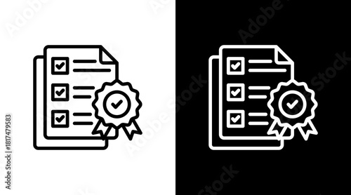 Quality Control With Icon Set Design