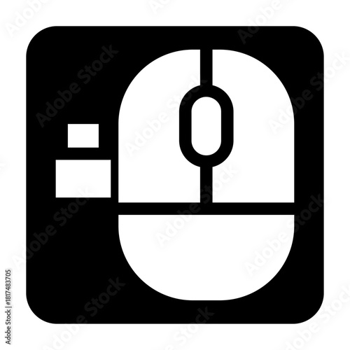 Technology ector, clip art, and symbol. Flat design of  technology concept and simple design