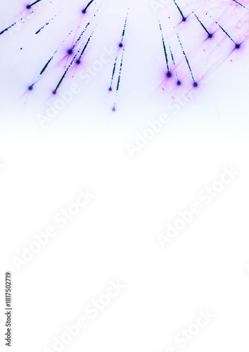 Paint splash explosion abstract color splatter design powder white background burst ink dust