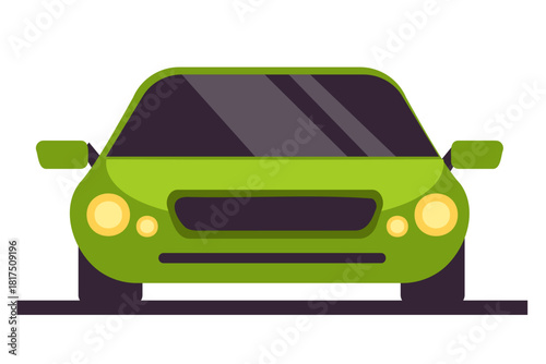 Sport car race speedway track automobile concept. Vector cartoon graphic design element illustration