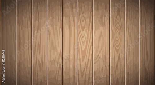 Illustration of a wooden surface with vertical planks and natural wood grain.