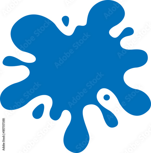 Vector illustration of abstract splash