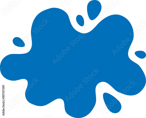 Vector illustration of splash design