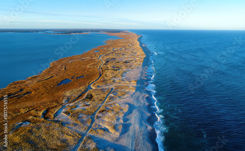 Cape Cod National Seashore Outer Beach Aerial