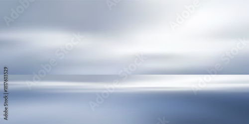 blur abstract soft blue studio and wall background