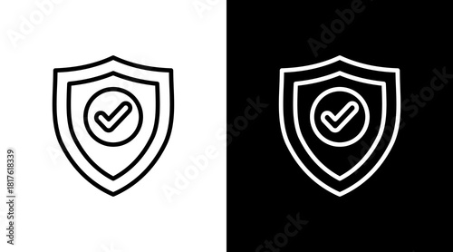 Protection With Icon Set Design