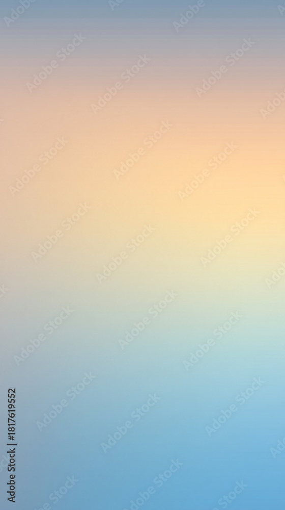 Naklejka premium Elegant gradient background blending subtle blue and warm gray tones creating a smooth minimalist backdrop ideal for digital art social media visuals branding design and modern creative projects