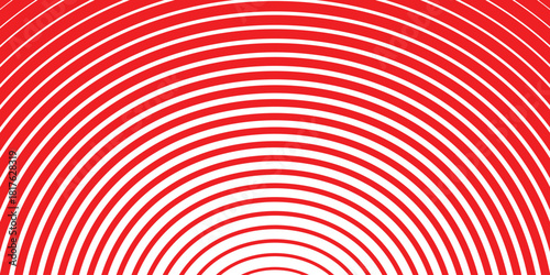 simple red big to small circular line pattern for banner poster background.