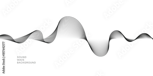 abstract creative audio sound wave background. modern sound wave background. used for banner, poster.