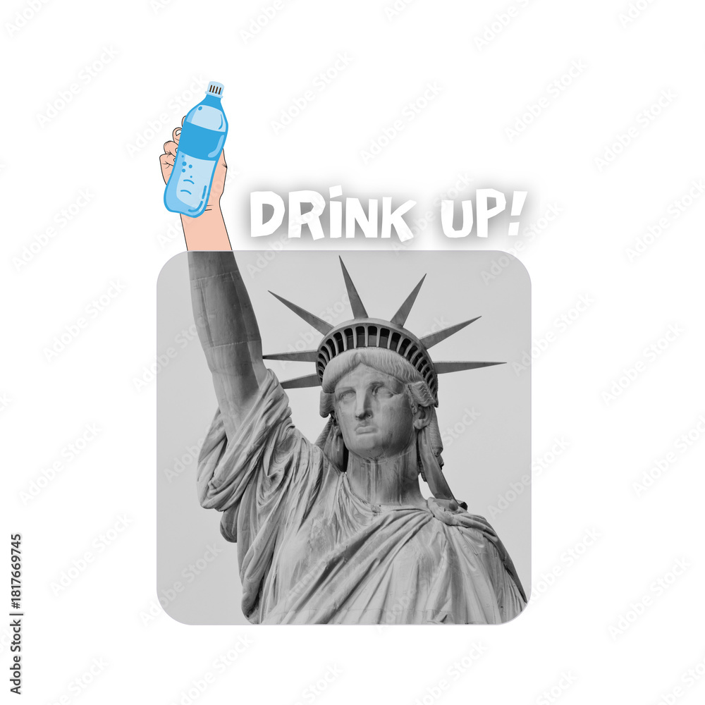 Obraz premium Liberty Statue Illustration