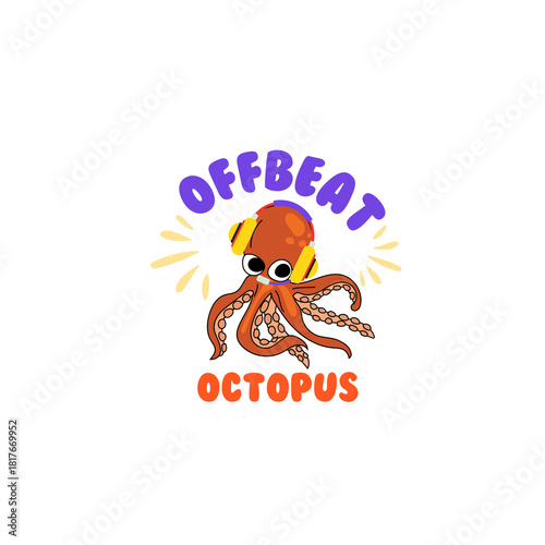Offbeat Octopus Illustration