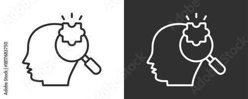 Puzzle Icon Set Vector Collection Isolated In Black And White