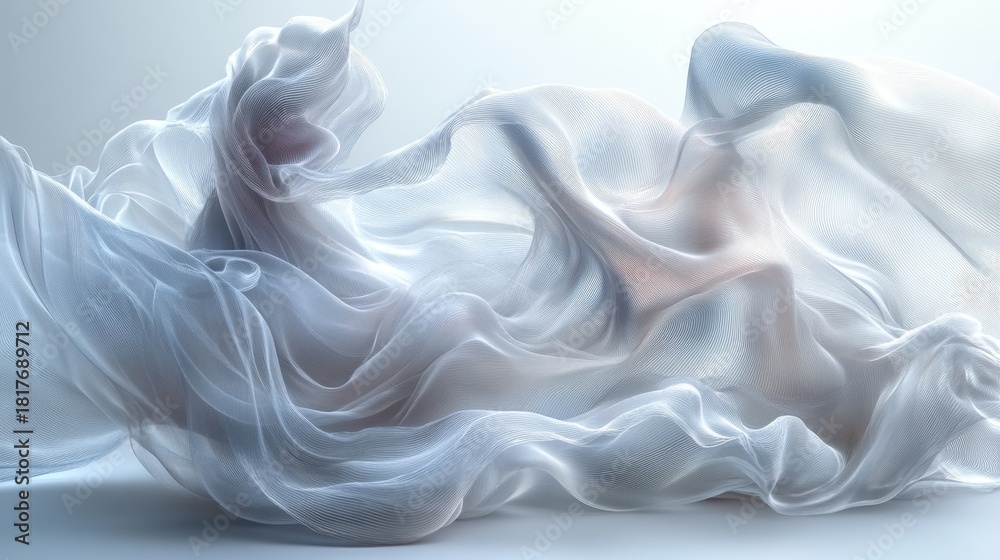 Obraz premium Abstract image depicting fluid dynamics, evoking water flow through a porous medium. Monochromatic, textural, and focused on the movement of liquid.