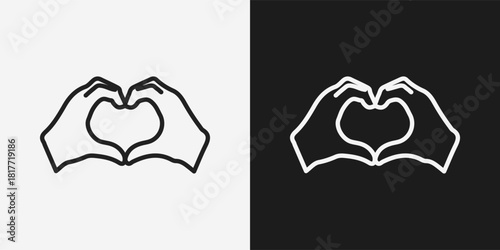 Love Gesture Finger Hand Sign Sillouette
