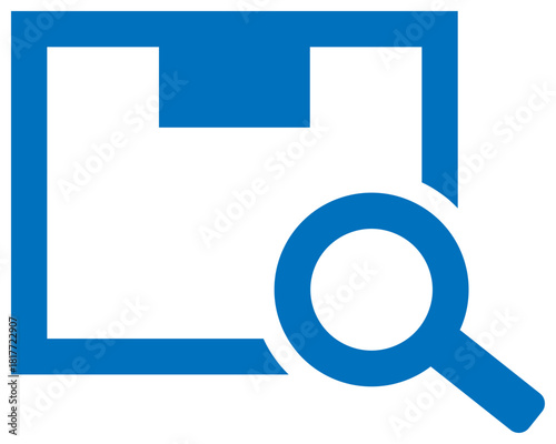 在庫のアイコン 青