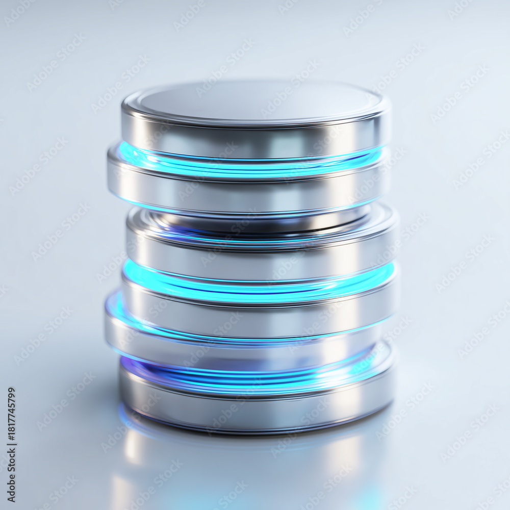 Obraz premium stack of hard disk