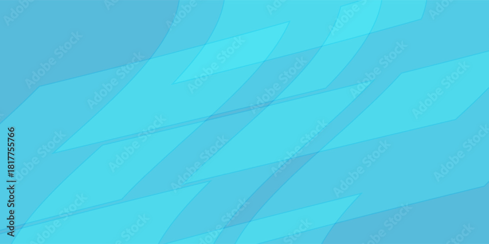 Obraz premium Abstract blue color triangle and square shape in modern pattern background. Abstract light blue technology background with square shapes: modern digital design with geometric elements.