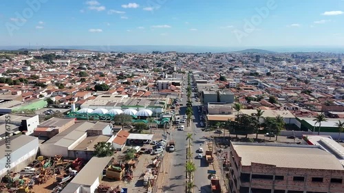 Carmo do Paranaíba – MG | Vista Aérea em 4K | Imagens da Cidade no Alto Paranaíba