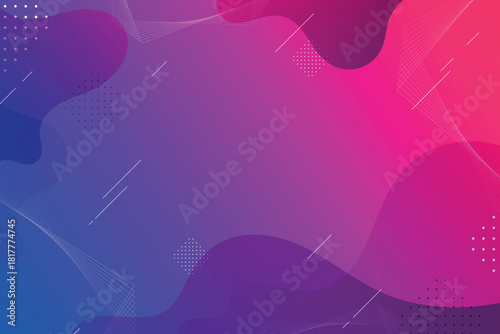 Gradient Liquid abstract background 