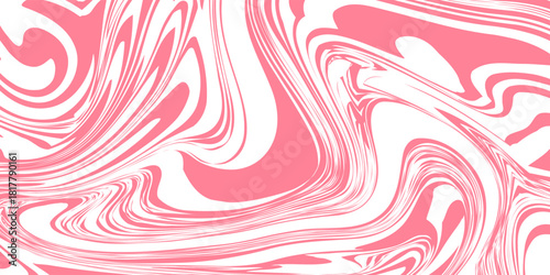 Candy color sunburst background. Abstract pink cream sunbeams design wallpaper. Colorful spinning lines for template, banner, poster, flyer. Sweet rotating cartoon swirl or whirlpool.