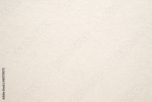 Soft white Japanese washi paper texture background with natural fibers and light diffusion