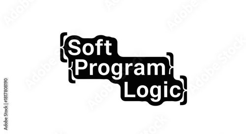 Abstract representation of soft program logic in a unique design element concept