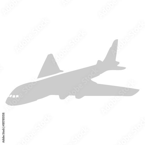Airplane Silhouette Icon