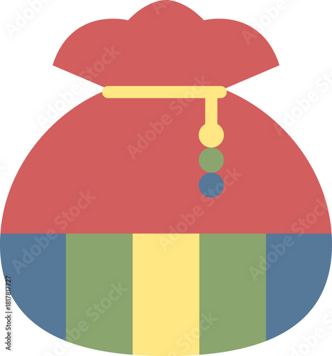 복주머니, 한국, 복, 명절, 설날, 새해, 동양, 전통, bokjumeoni, lucky pouch, fortune pouch, korean lucky bag