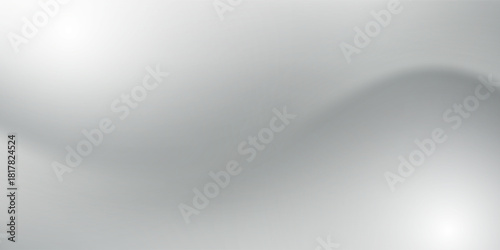 Smooth gray background with a soft gradient. The gray background has a subtle, flowing texture, creating a calm and neutral ambiance. Minimal abstract wavy gradient vector background