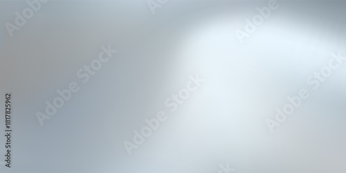 Abstract gray and white color gradient background. Vector illustration.