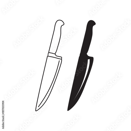 knife Icon Vector Illustration