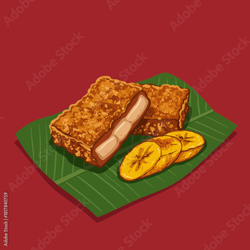 Golden Fried Pork and Sweet Plantains A Tropical Treat